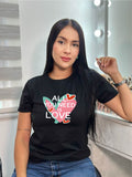 Camiseta "Todos necesitamos es amor"