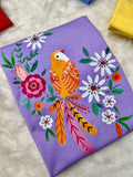 "Camiseta Pájaro de colores"