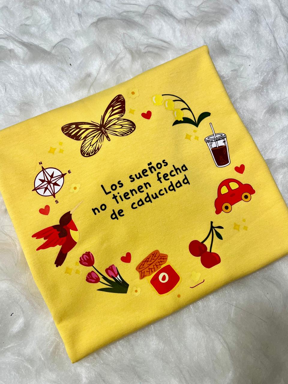 Camiseta "Los sueños no se vencen"