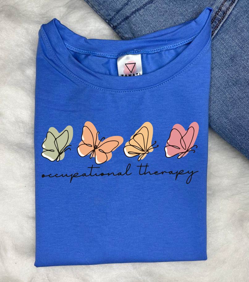 Camiseta " Cuatro Maripositas"